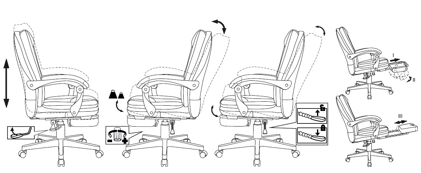 Кресло руководителя Бюрократ CH-868N-BF