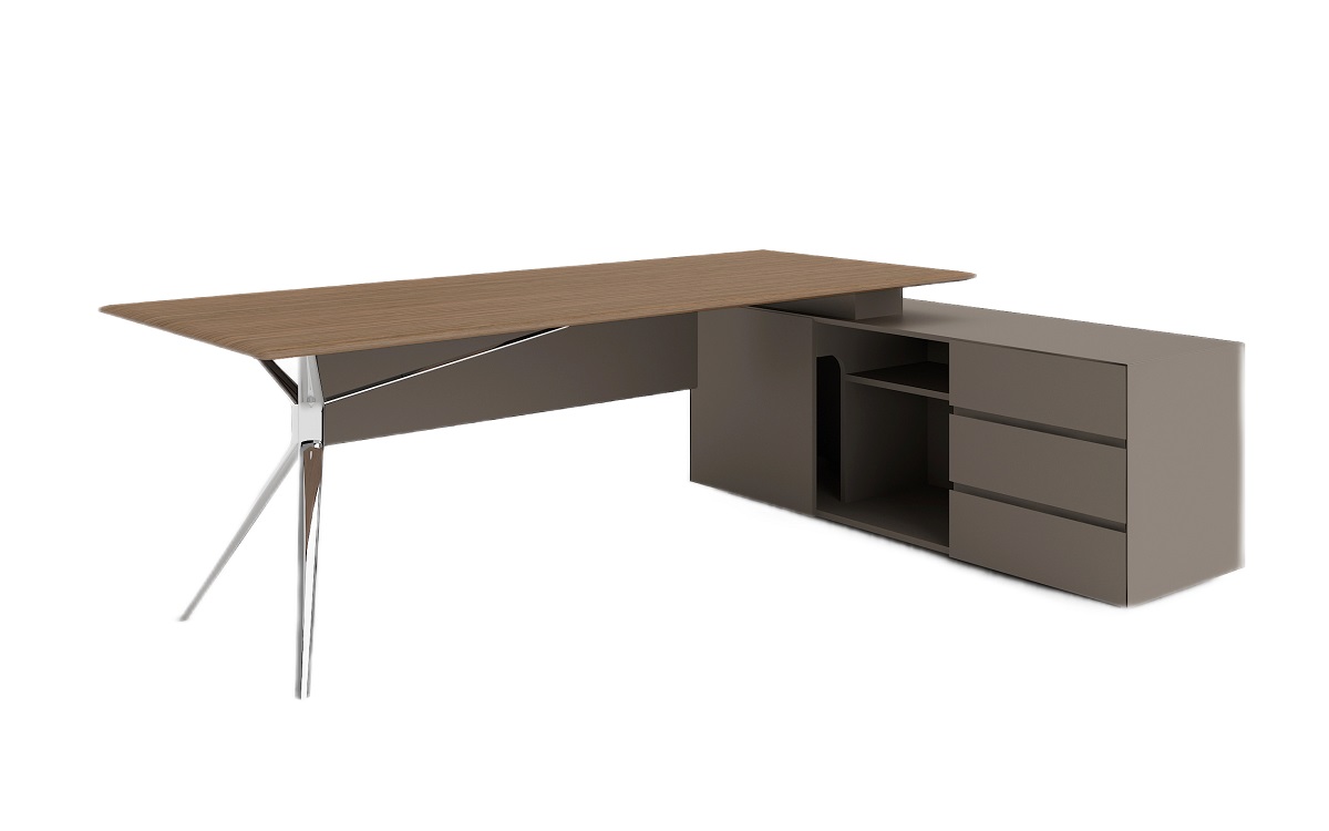 Cтол письменный с боковой тумбой правый 1,8 м WNS1816R