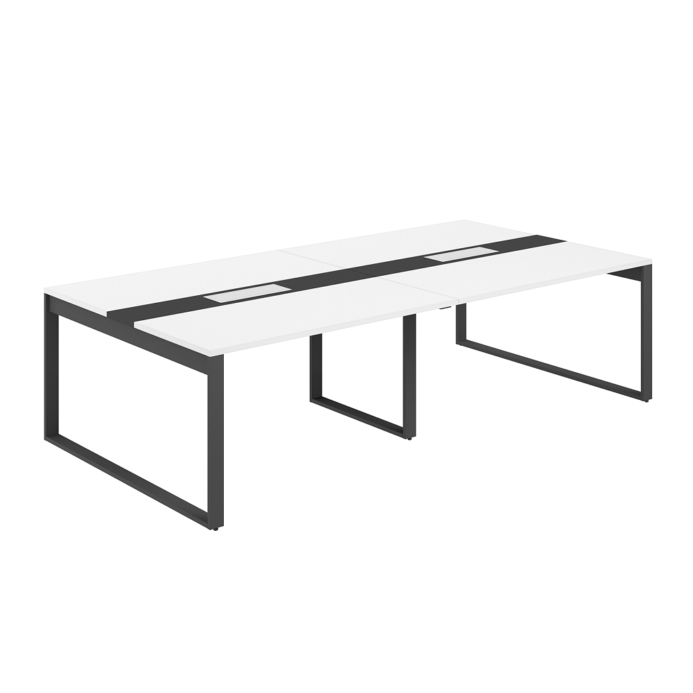 Стол для переговоров 2800х1438х750 AG.2-2814.WH.72.AN.AN