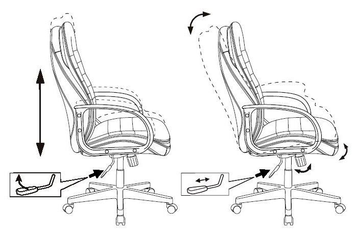 Кресло руководителя Бюрократ T-9950PL