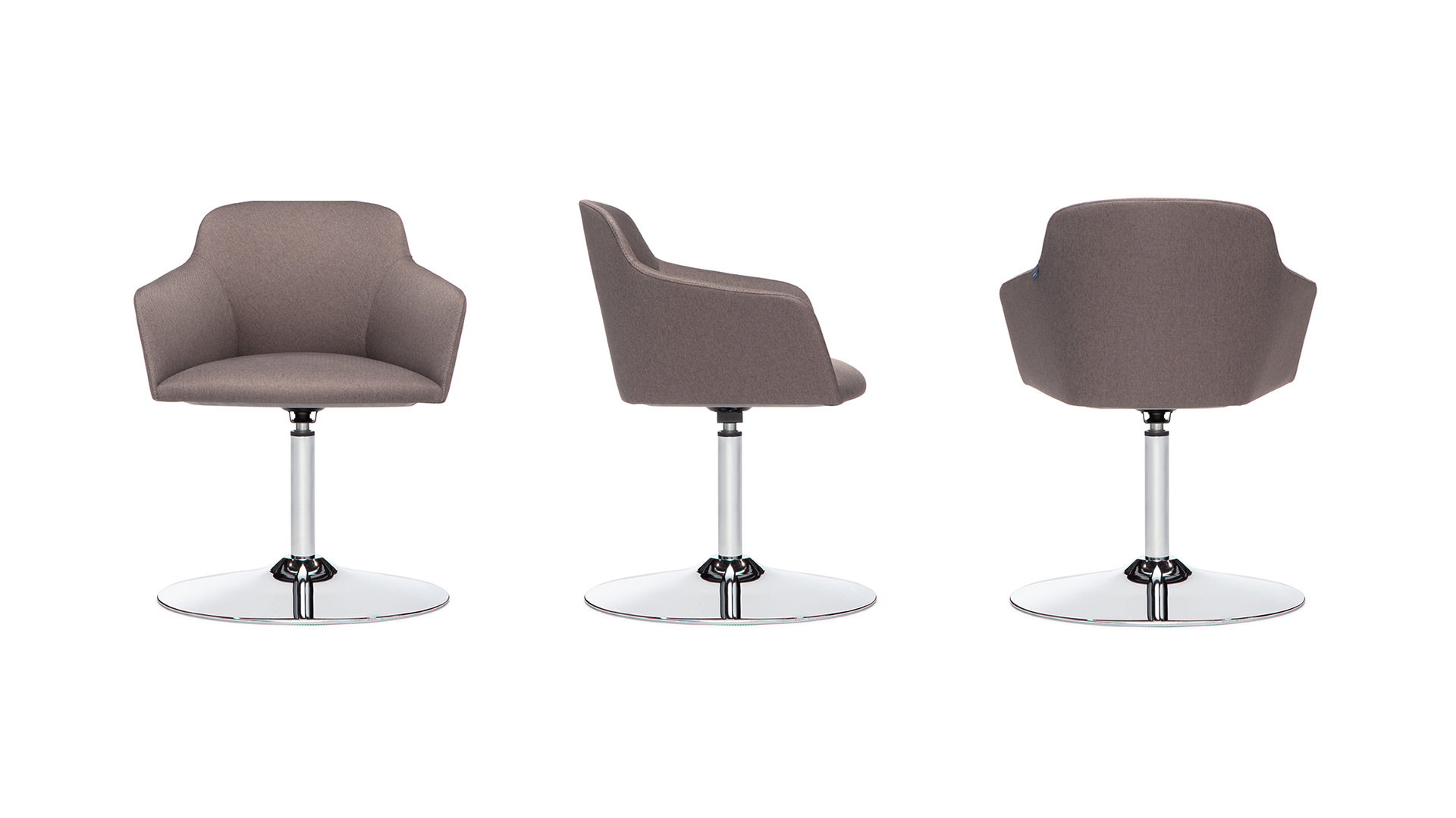 Кресло Light на круглой опоре