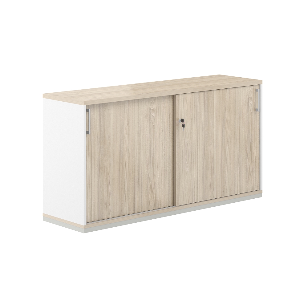 Шкаф-купе 2 ур. 1438х400х750 AG.242.WH.AR.AR