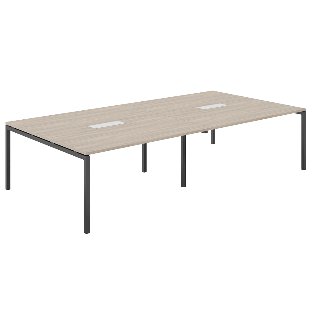 Стол переговорный комбинированный 3200х1638х750 МК40х40 SG.286.OD.44.AN.OD