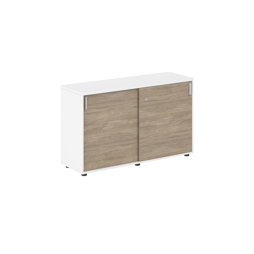 Шкаф купе 1238х400х750 низкий, с замком СГ / SG.701.У / WH.OD