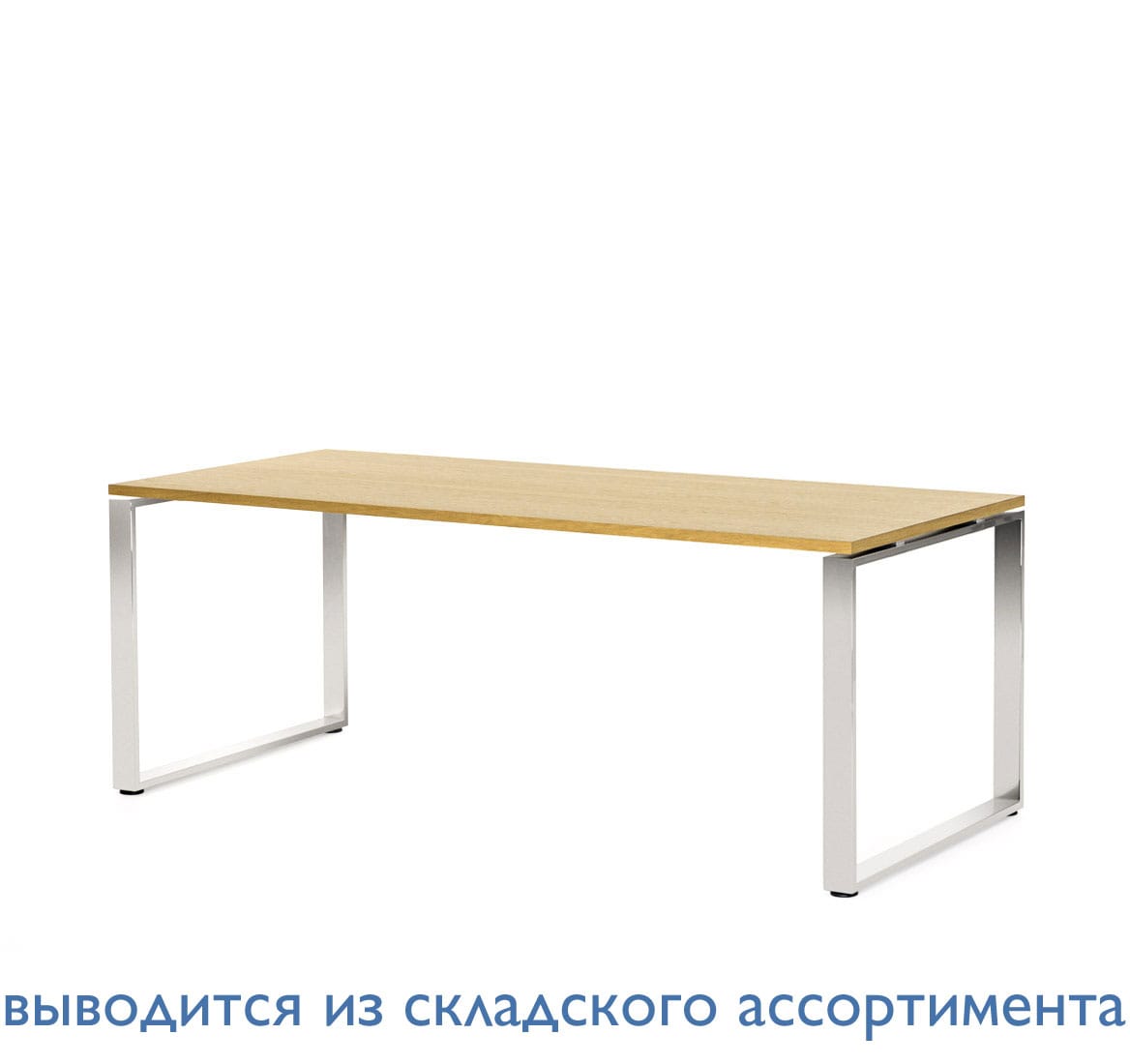 Стол руководителя на металлокаркасе хром Exe 101 103