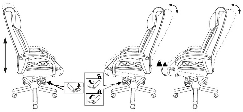 Кресло руководителя Бюрократ T-9924WALNUT