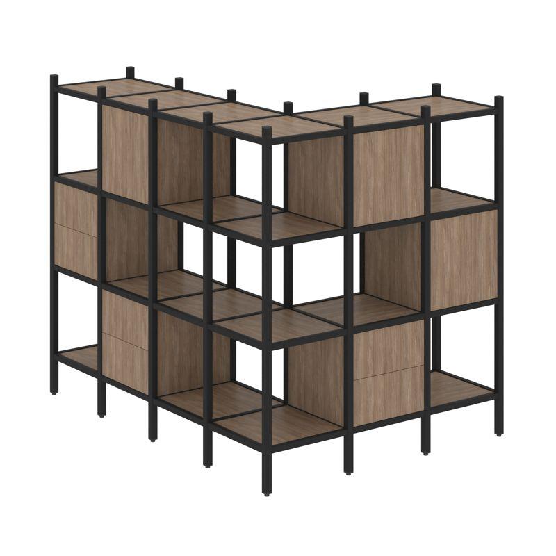 Loft Угловой внешний стеллаж наборный VR.L-52