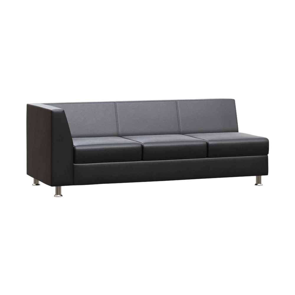 Prime Секция с подлокотником трехместная правая PR.SP-3 (R)