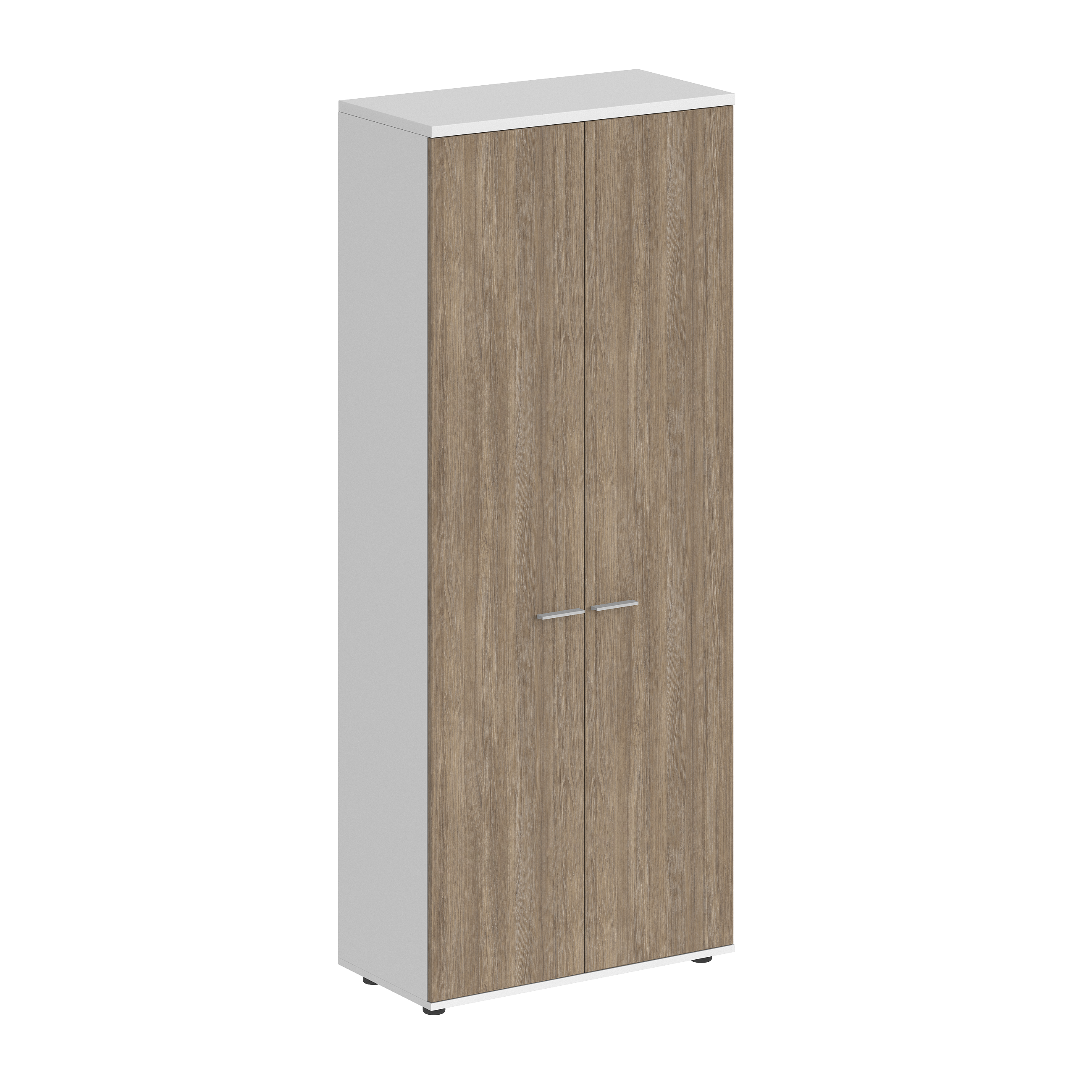 Шкаф высокий 800х400х1955, 2-х дв., з.ст ЛДСП SG.811.WH.OD