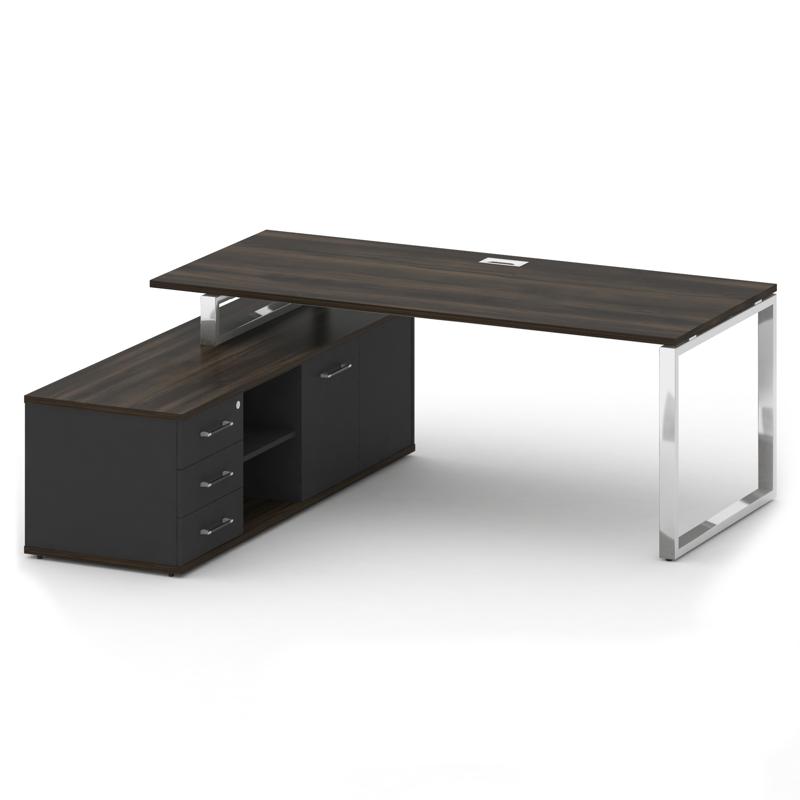 Shift Стол руководителя с опорной греденцией, левый SK.SRG-200 (L) 2000*1800*753