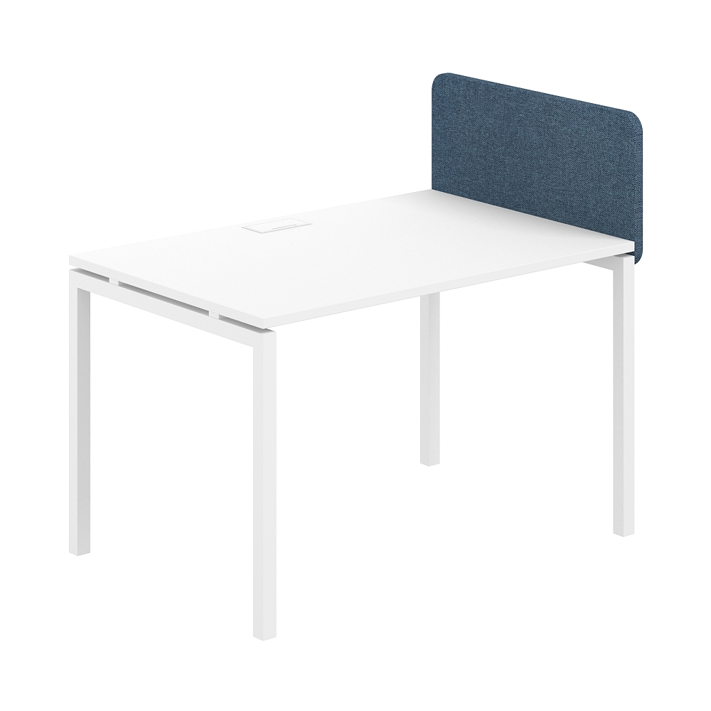 Экран боковой/промежуточный тканевый 800х400(370)х30 (для стола гл.800) SG.336.BL