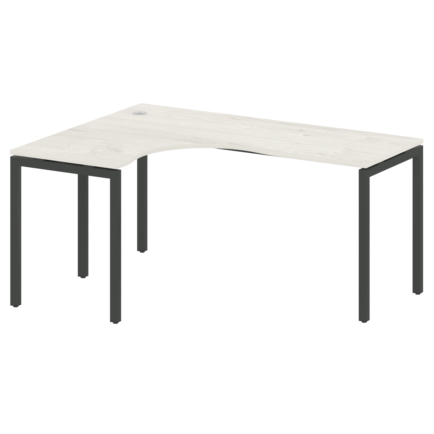 Metal System Quattro Стол криволинейный левый на П-образном м/к 40БП.СА-4 (L)