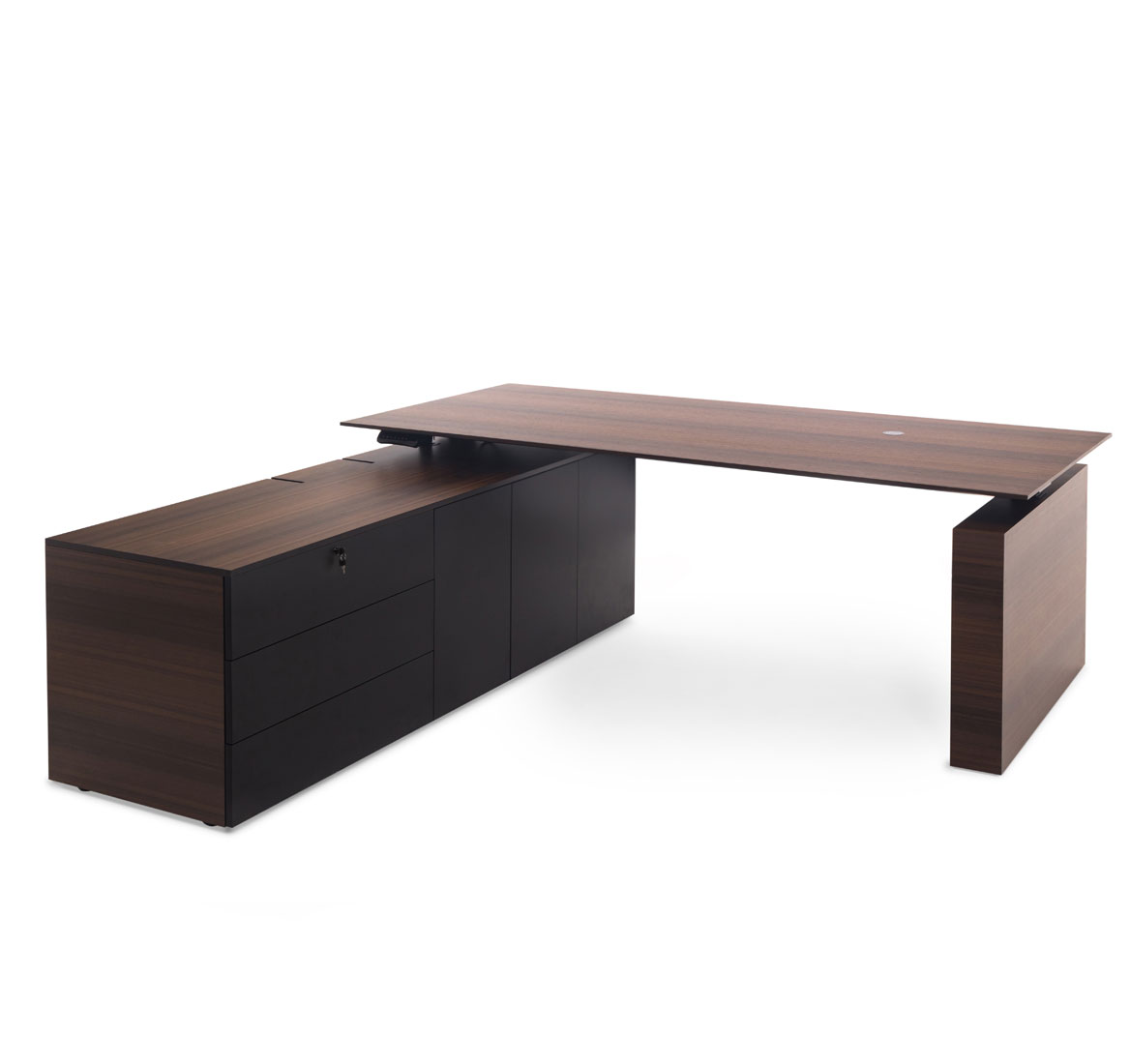 TESLA Стол письм. с тумбой SX