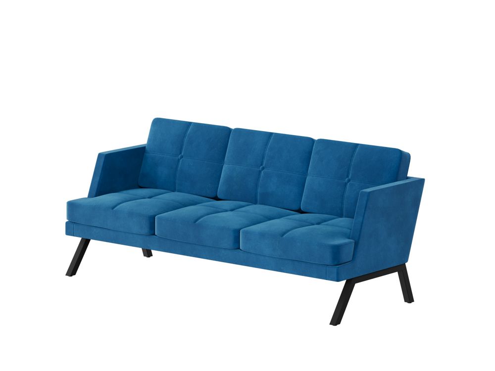 Aldo Диван трёхместный с декором из пуговиц ALDB-03L