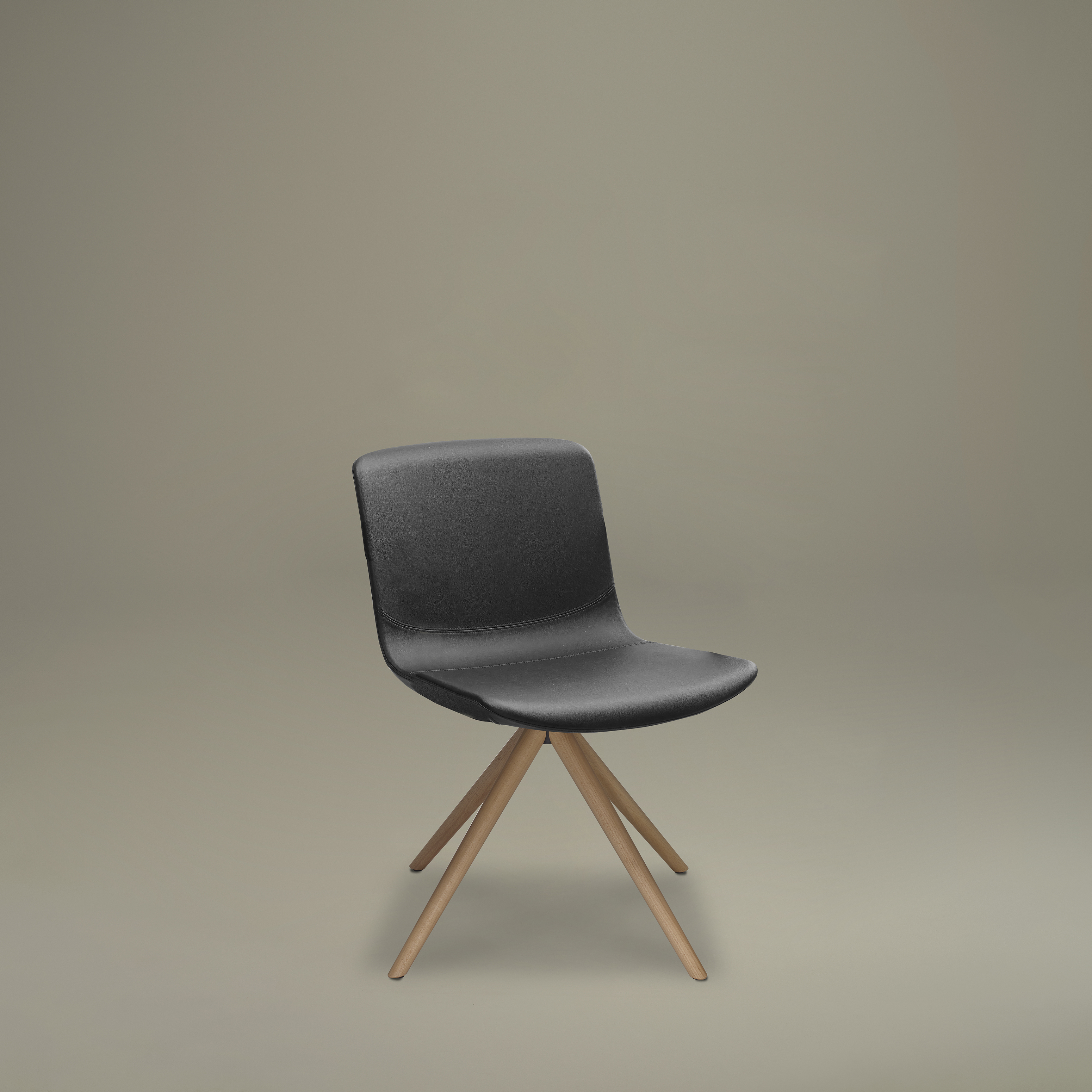 Стул Milos Life Chair with wood trestle base