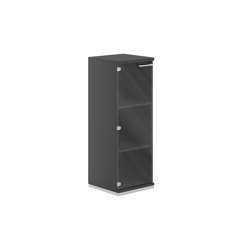 Шкаф 3 ур. 400х400х1111 со стеклом AG.205.AN.AN.GL.L