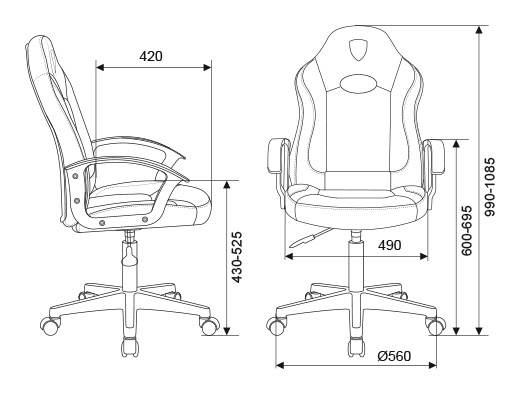 Кресло игровое Zombie 11LT