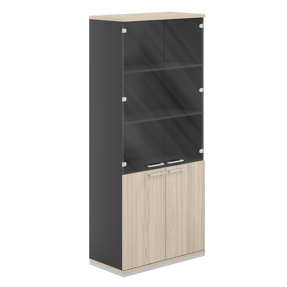 Шкаф 5 ур. 800х400х1833 со стеклом AG.210.AN.AR.AR.GL