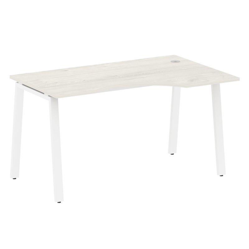 Metal System Стол криволинейный правый на А-образном м/к БА.СА-2 (R)