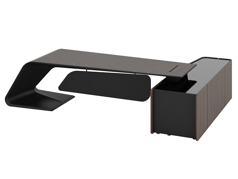 Стол письменный Bugatti BJD-2622W-L 2,66м. левый BJD-2622W-L