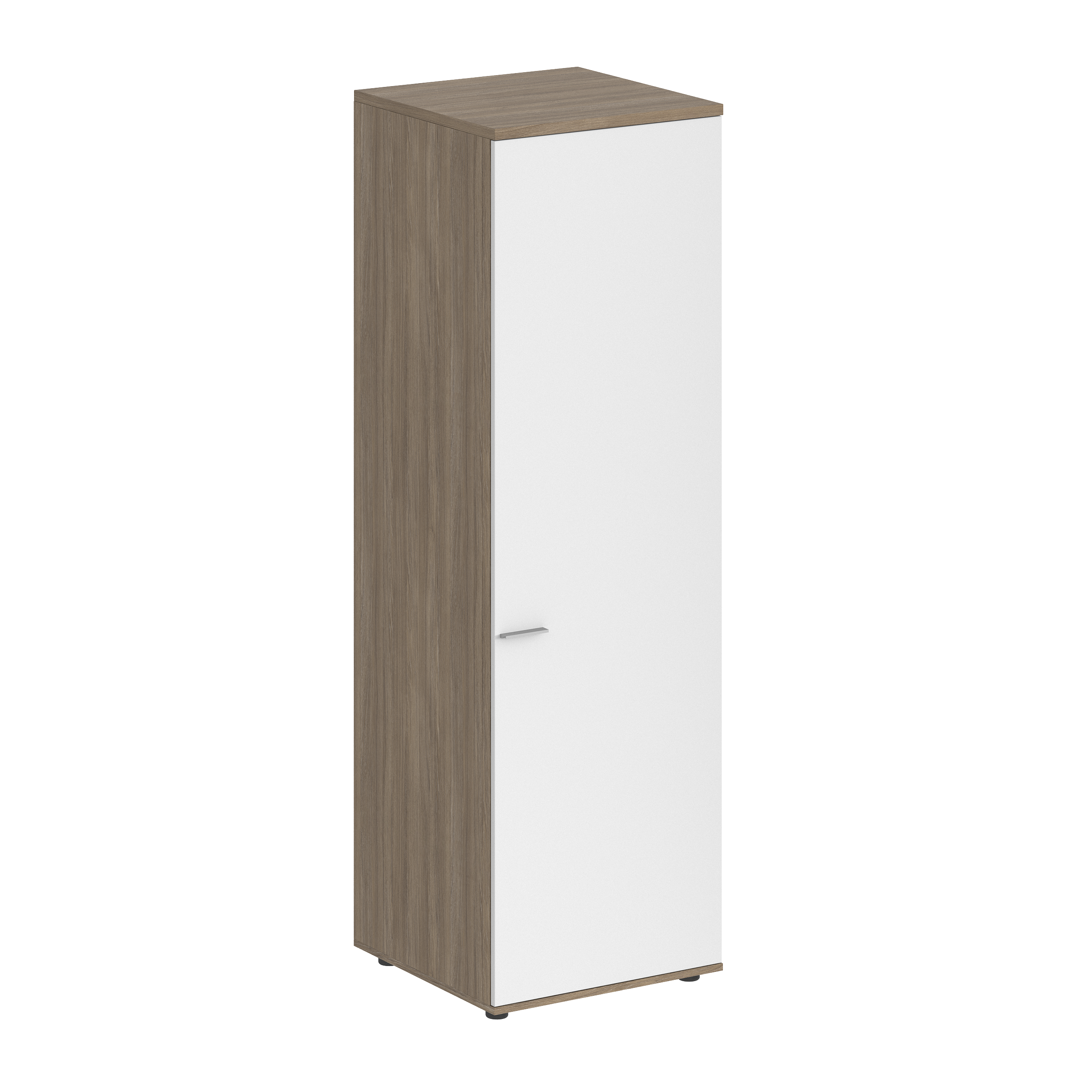 Гардероб 600х600х1955, з.ст HDF, правый SG.823.OD.WH.R