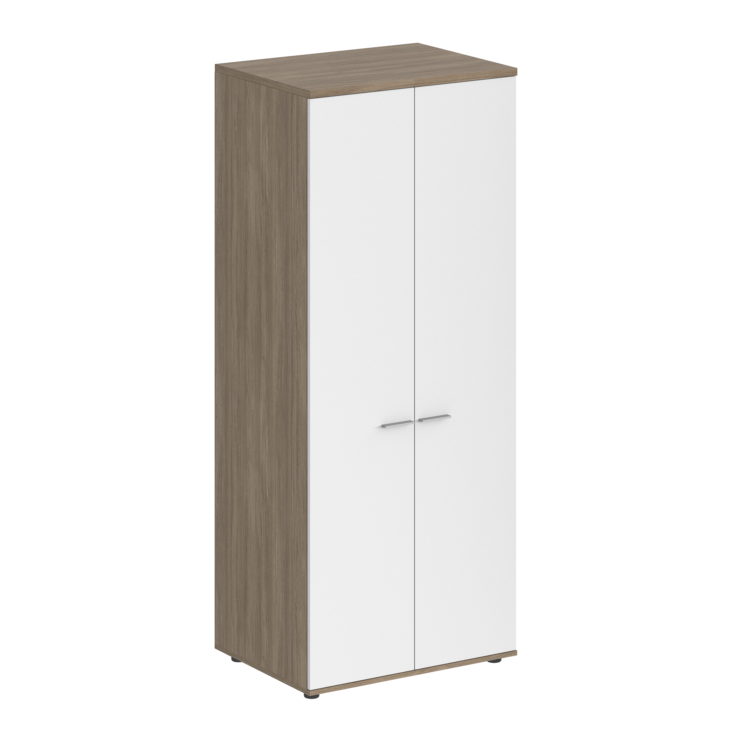 Гардероб 800х600х1955, з.ст HDF SG.822.OD.WH