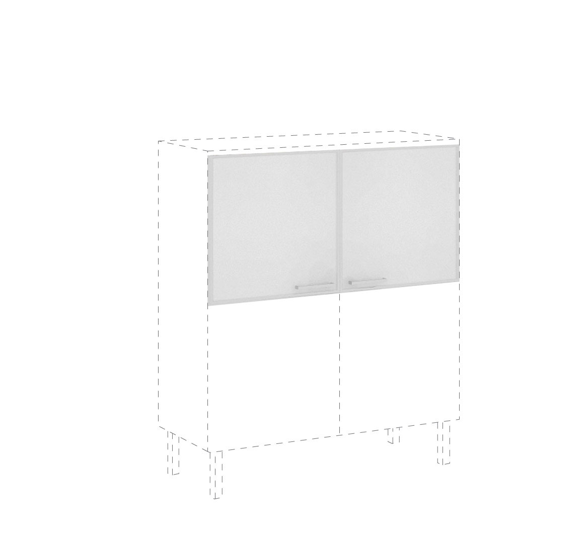 Ancona Компл.стекл.дверей, 2 шт