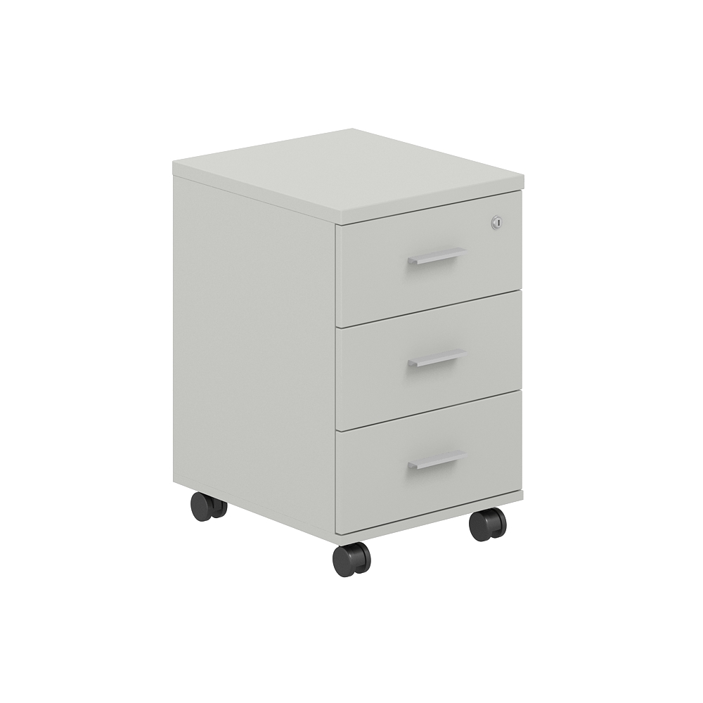 Тумба мобильная с 3 ящ. 404х460х619, с замком SG.611.SH.SH