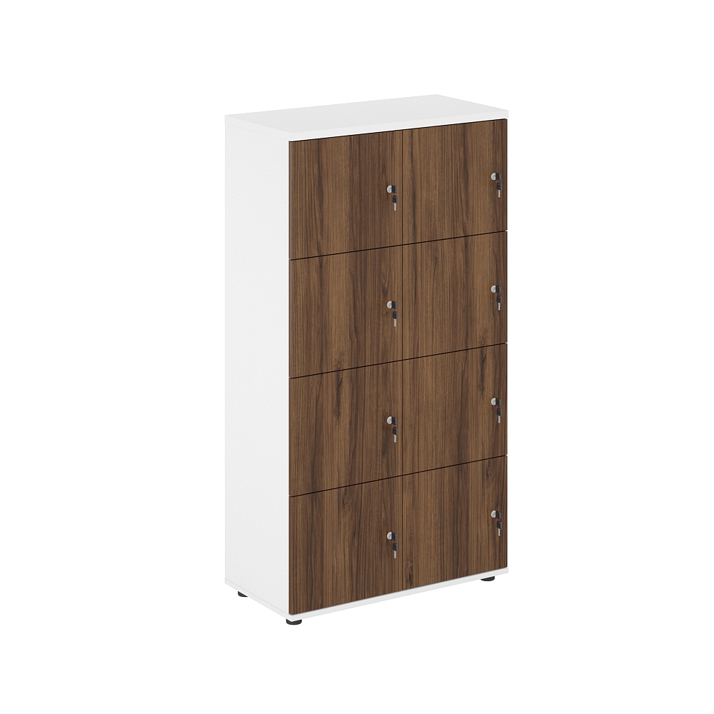 Локер 8 ячеек 800х400х1483 SG.819.WH.DM