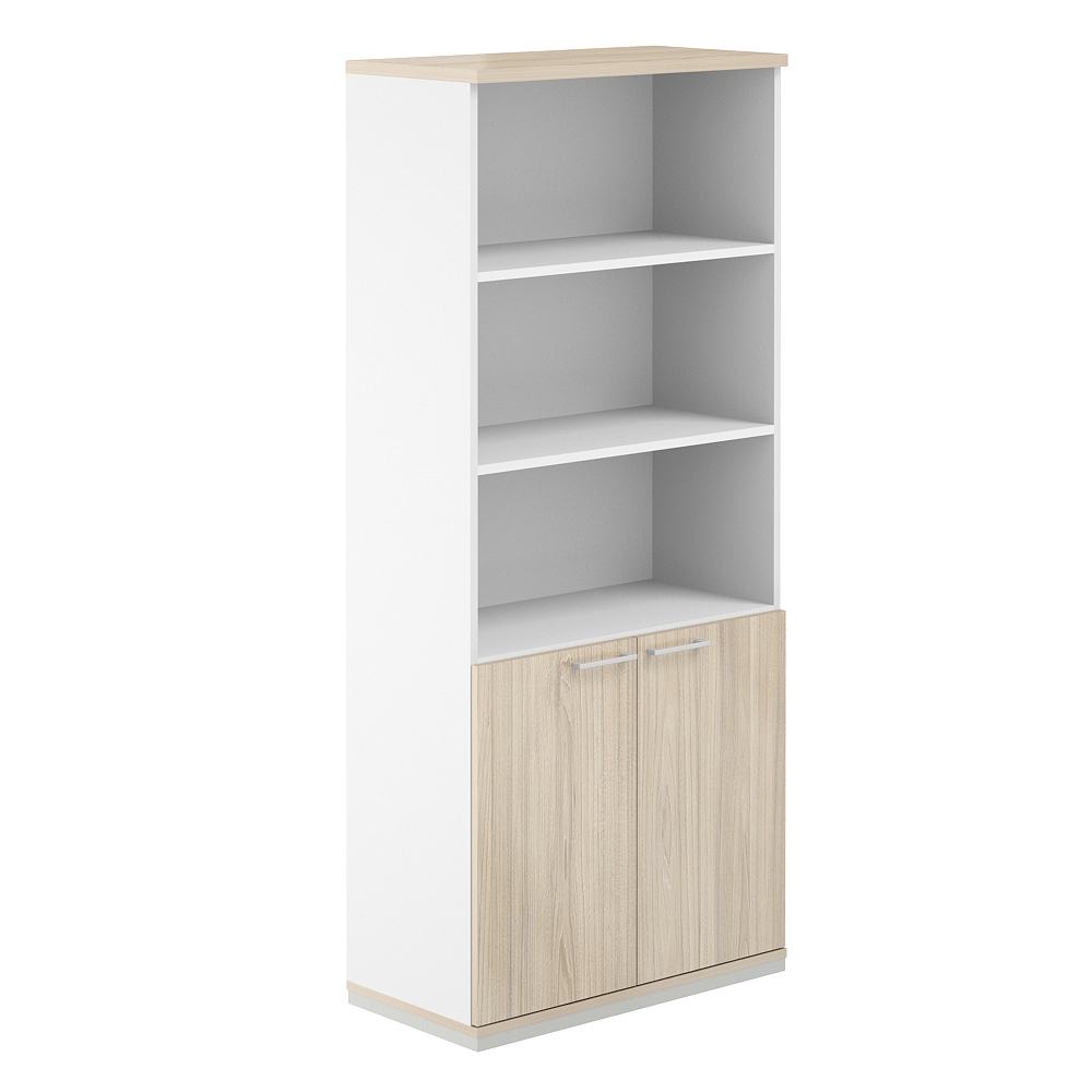 Шкаф 5 ур. 800х400х1833 полуоткрытый AG.220.WH.AR.AR