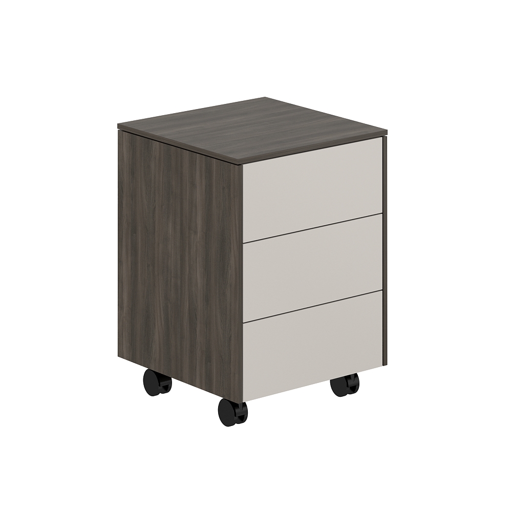 Тумба мобильная обвязка BT, фасады GS NZ-0214.BT.GS