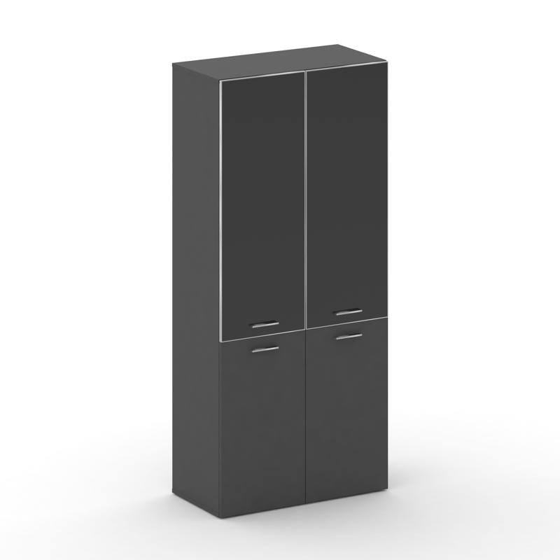 Fresco Шкаф широкий высокий FRU.ST-101 Хром 896*460*2000