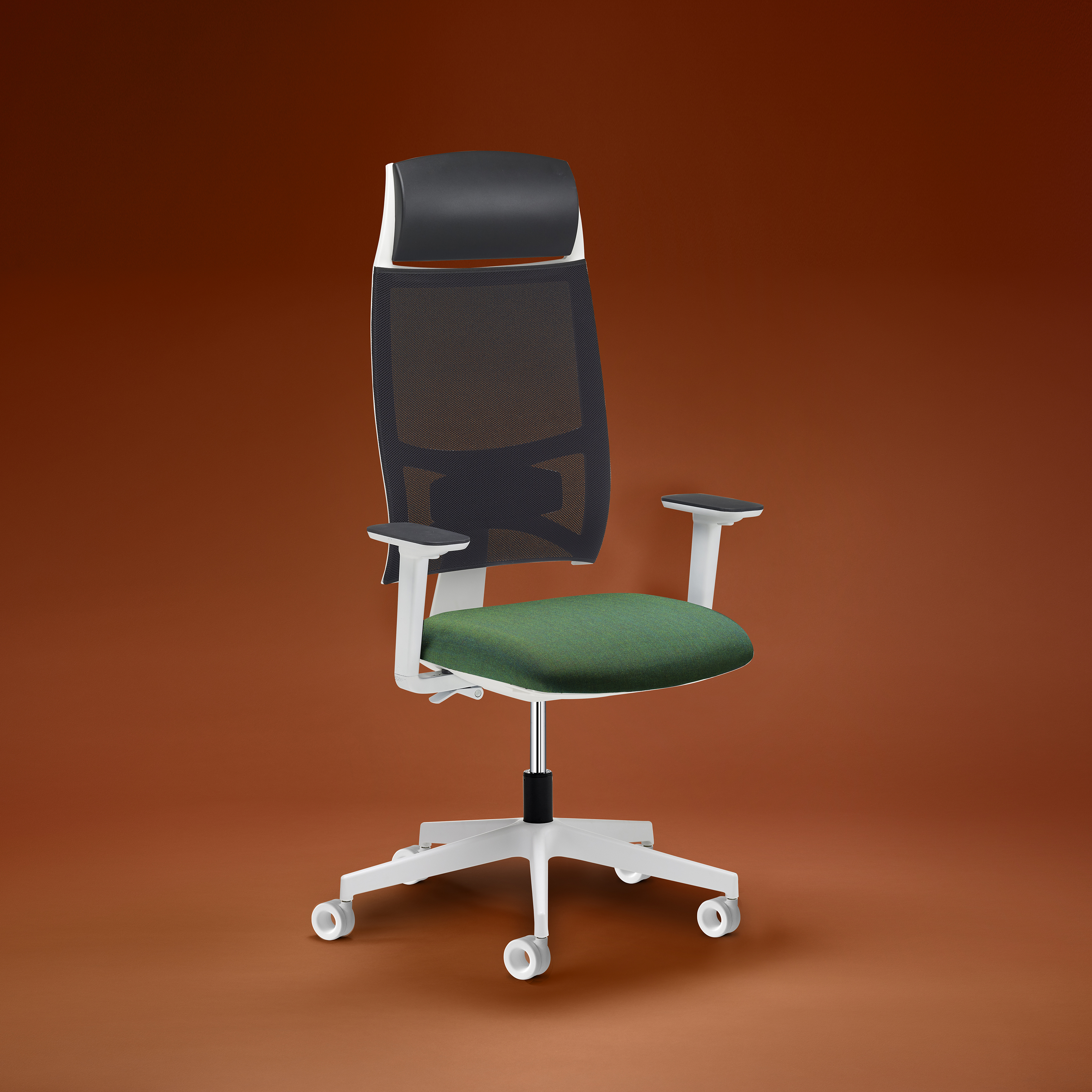 Кресло руководителя Team Strike Evo Team Strike Evo Executive, white structure