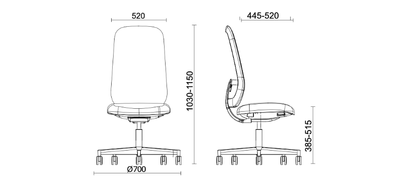 Кресло руководителя The task chair 1