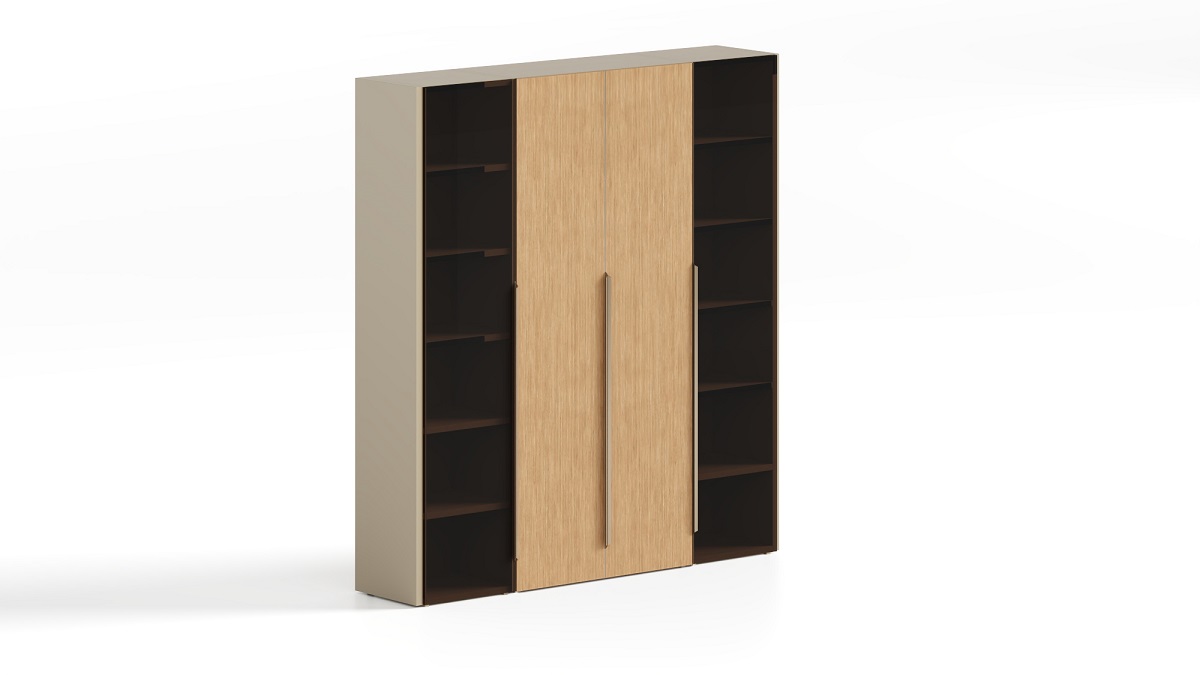 Шкаф комбинированный для документов 4-х дверный AU1820/V29BR/GBR/S.U727