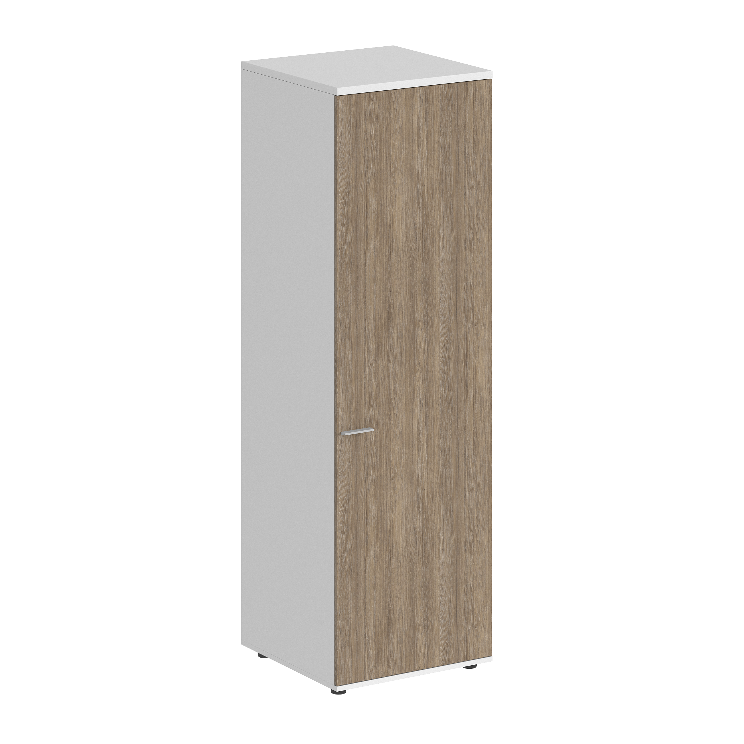 Гардероб 600х600х1955, з.ст ЛДСП 16 мм, правый SG.826.WH.OD.R