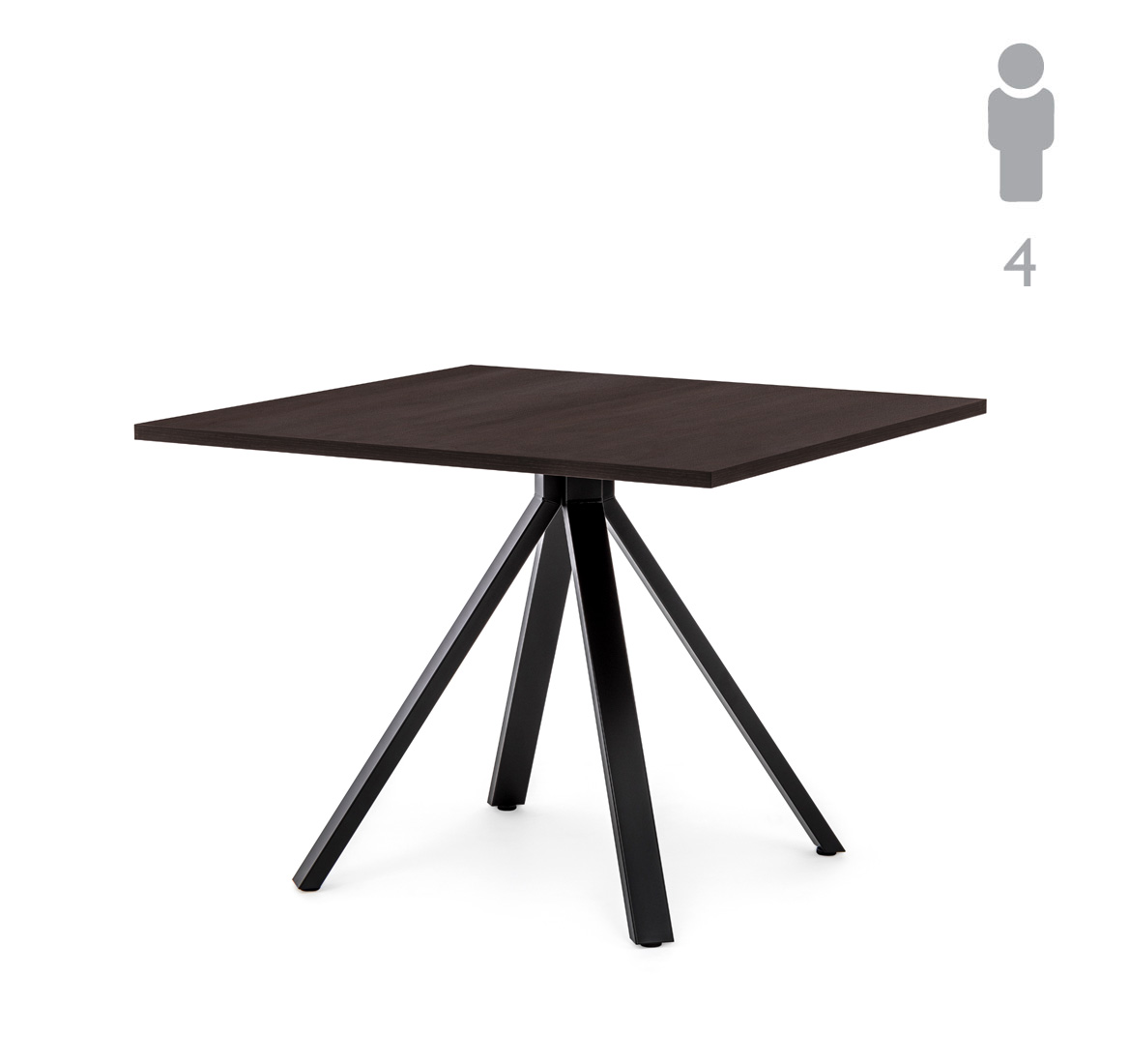 Fermo Metal Стол переговоров 100х100