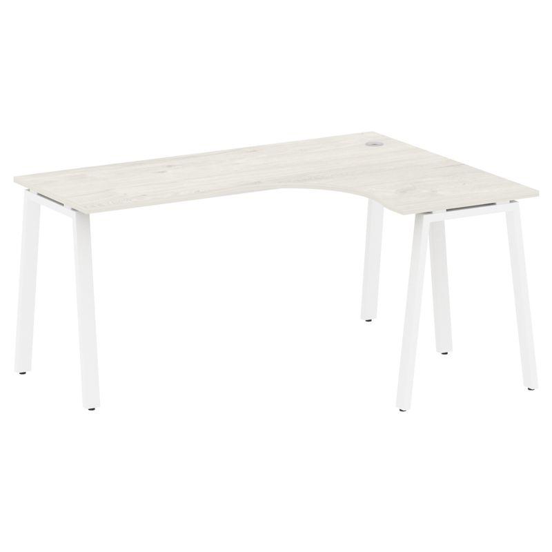 Metal System Стол криволинейный правый на А-образном м/к БА.СА-4 (R)