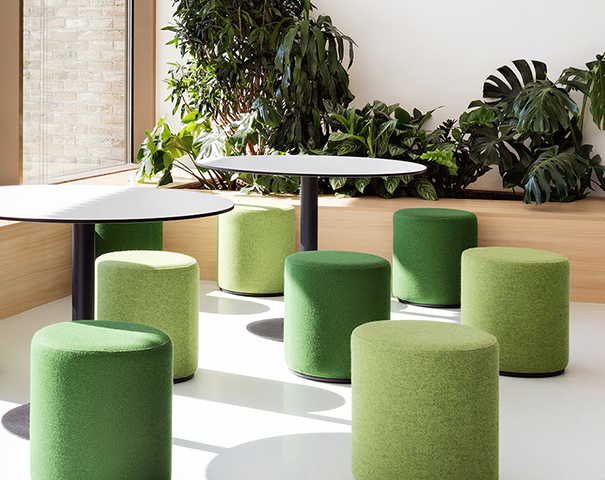 Пуф цилиндрический