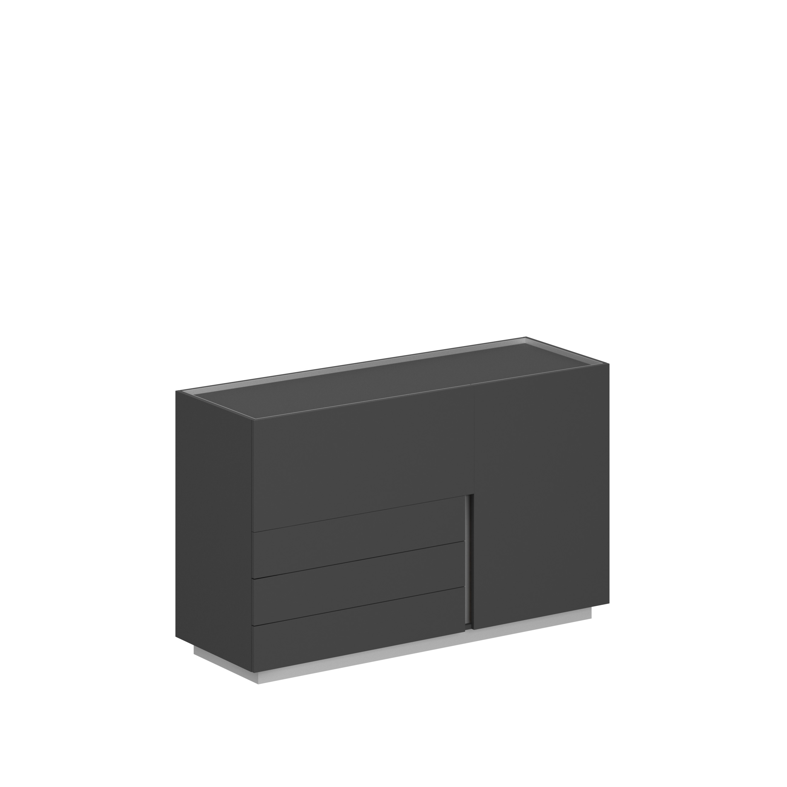 Шкаф 1600x550x975, левый OL-20-14.OS.DT.DT.L