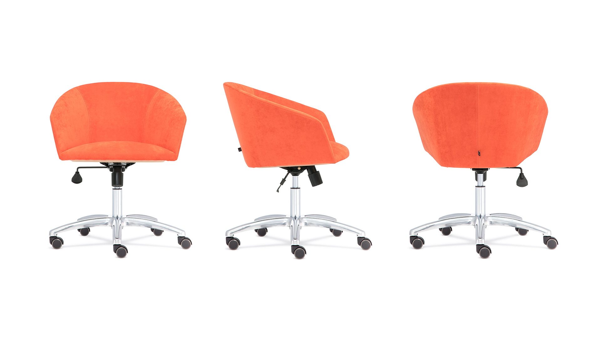 Офисное кресло Charlie на крестовине с колесами