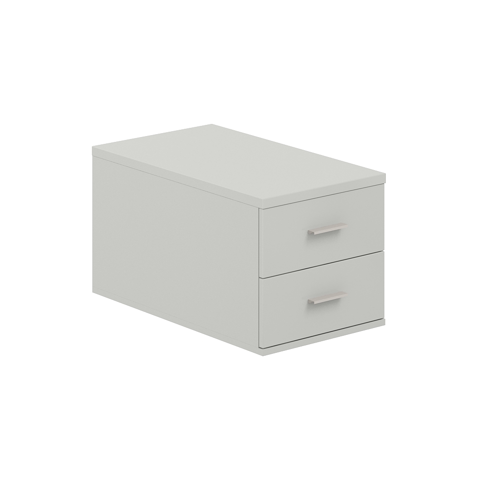 Подвесная тумба с 2 ящ., 700,  400х518х342 SG.537.SH.SH