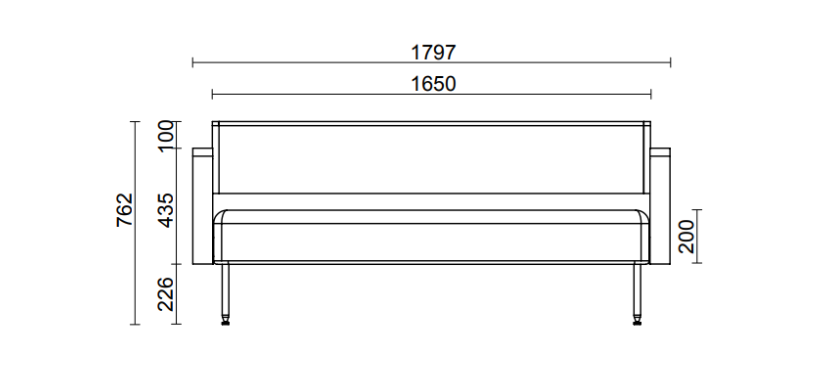 Диван Dapper Dapper 3