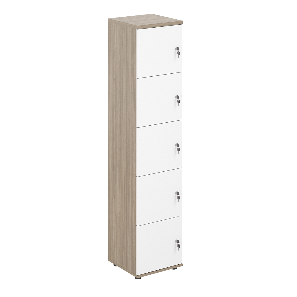 Локер 5 ячеек 400х400х1866 SG.818.OD.WH