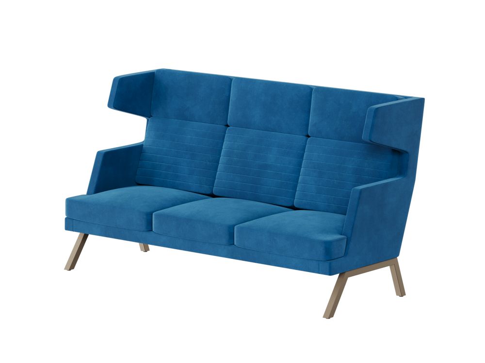 Aldo Диван трёхместный высокий ALD-03