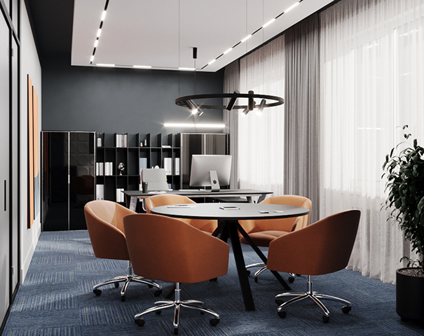 Офисное кресло Charlie на крестовине с колесами