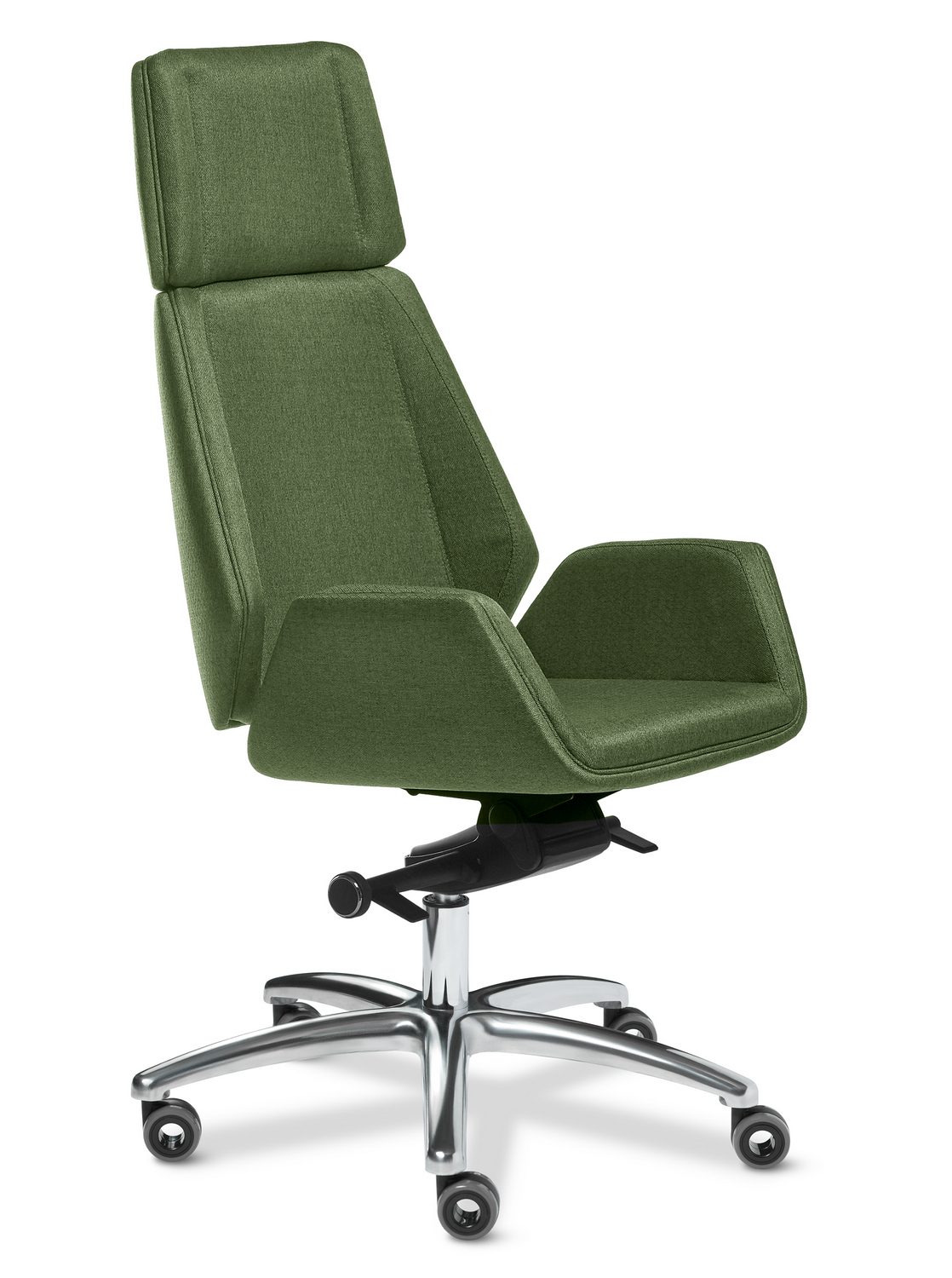 Кресло для руководителя Siena Chrome A ткань