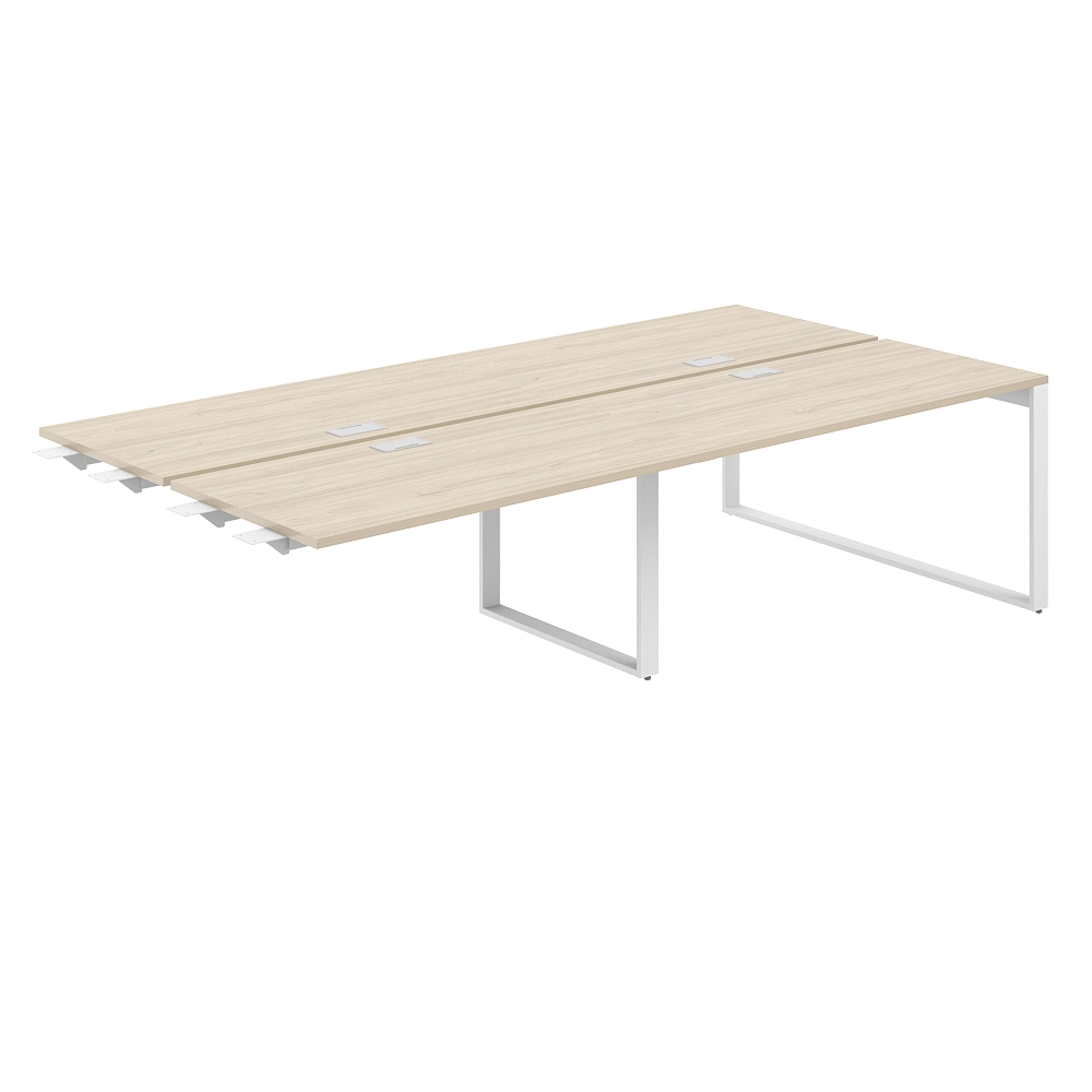 Рабочая станция комбо 2800х1638х750 AG.168.AR.L.72.WH