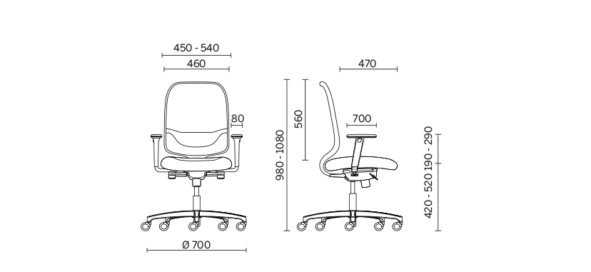 Кресло руководителя Invicta Invicta Comfort