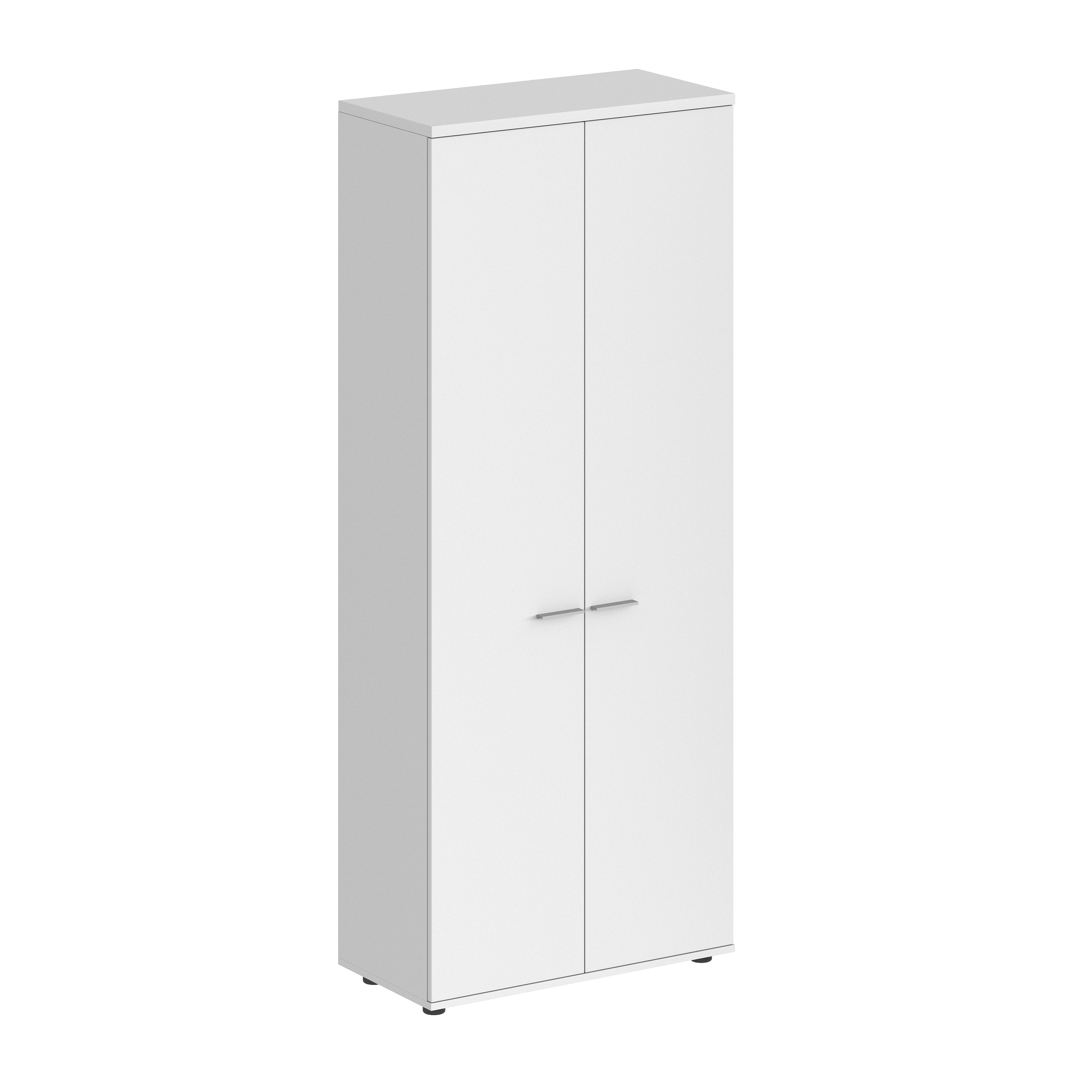 Гардероб 800х600х1955, з.ст ЛДСП 16 мм SG.825.WH.WH